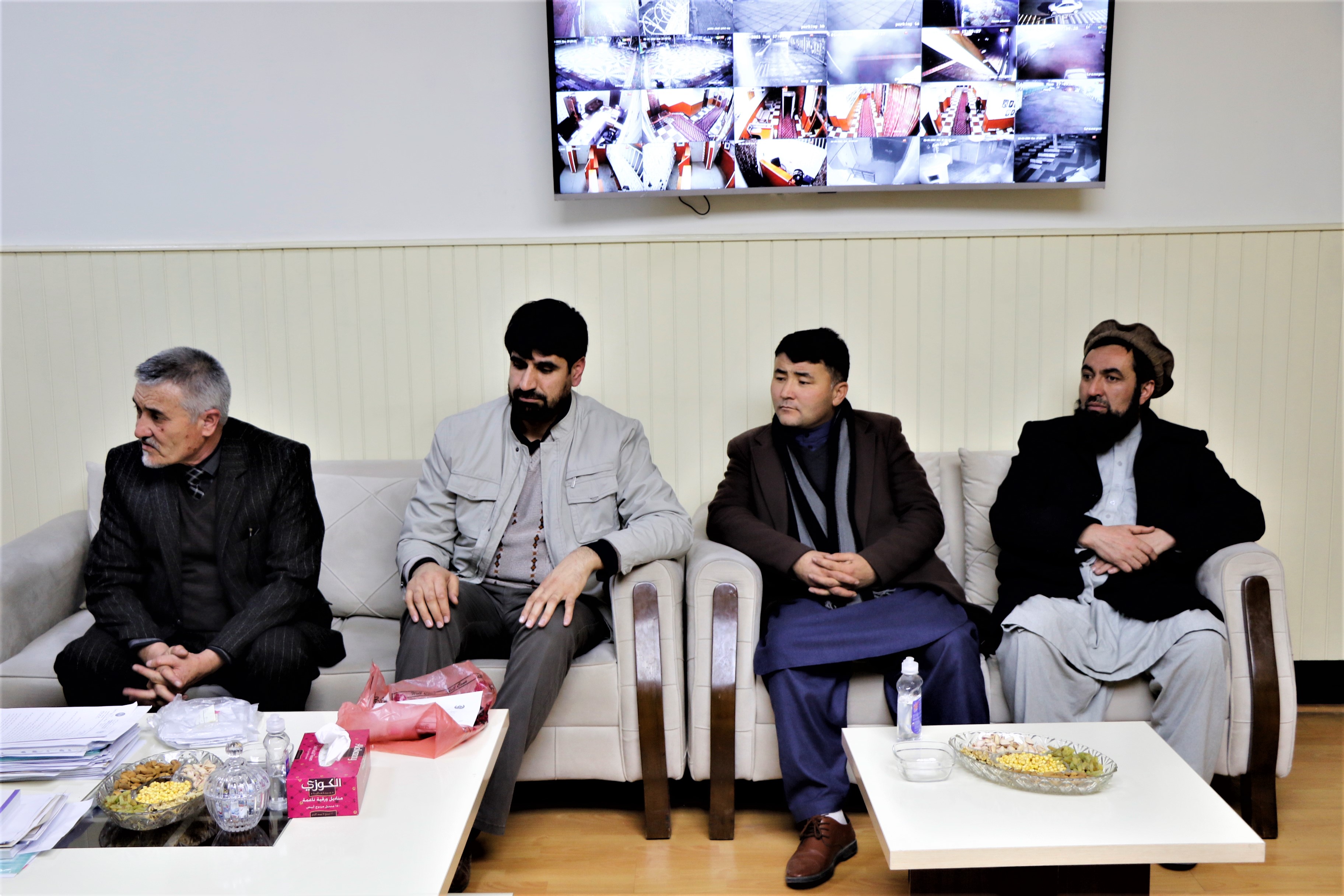 دیدار وزیر تحصیلات عالی با هیات رهبری پوهنتون بغلان 