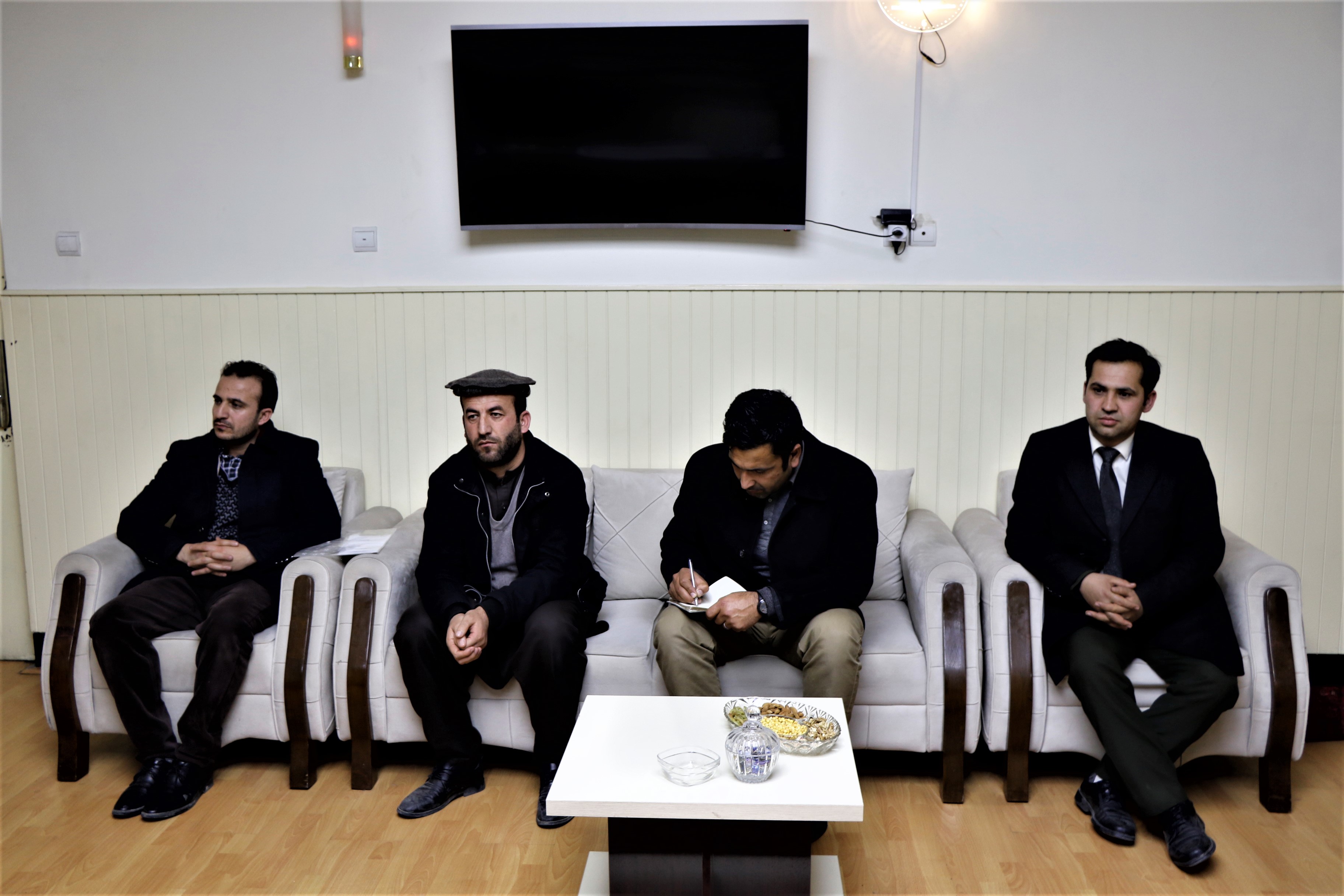 دیدار وزیر تحصیلات عالی با هیات رهبری پوهنتون بغلان 