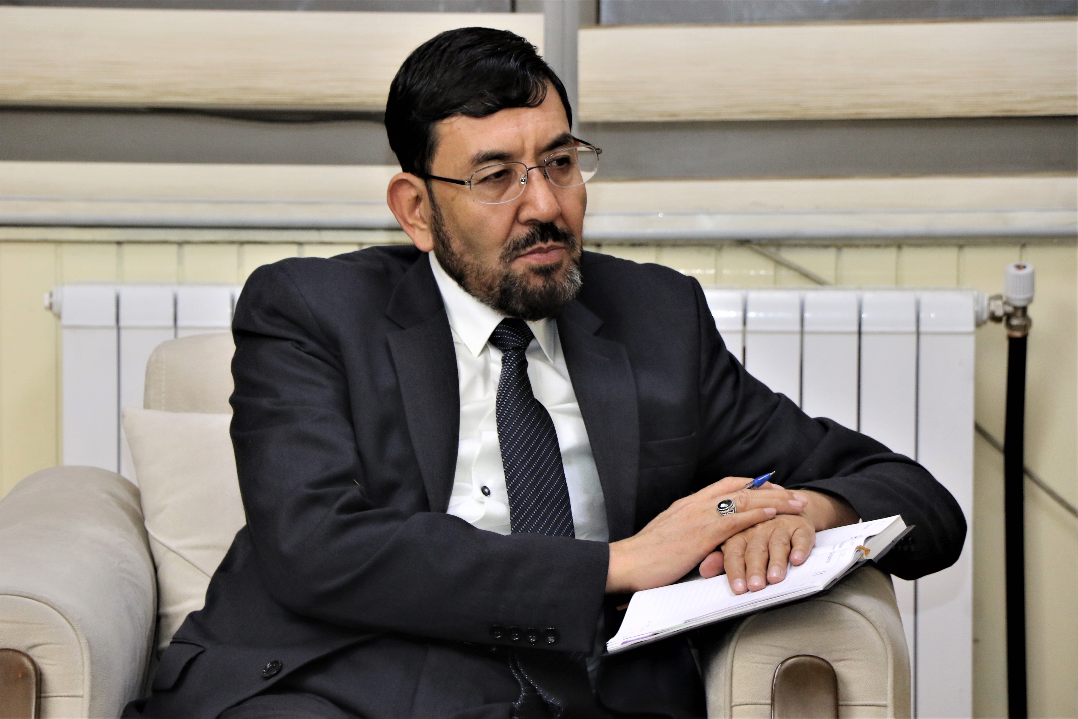 دیدار وزیر تحصیلات عالی با هیات رهبری پوهنتون بغلان 