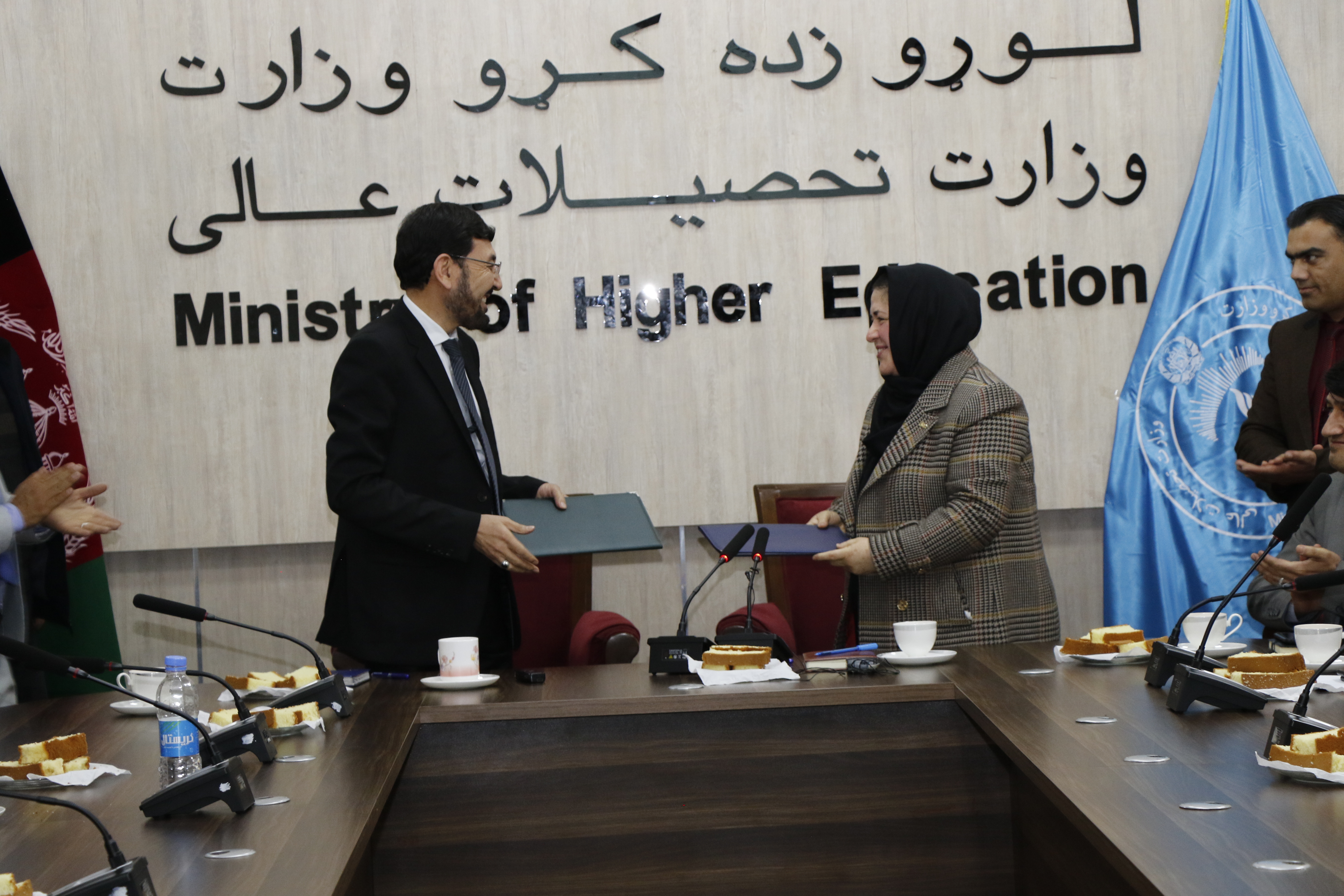 امضا تفاهمنامه همکاری میان وزارت تحصیلات عالی و شورای طبی افغانستان