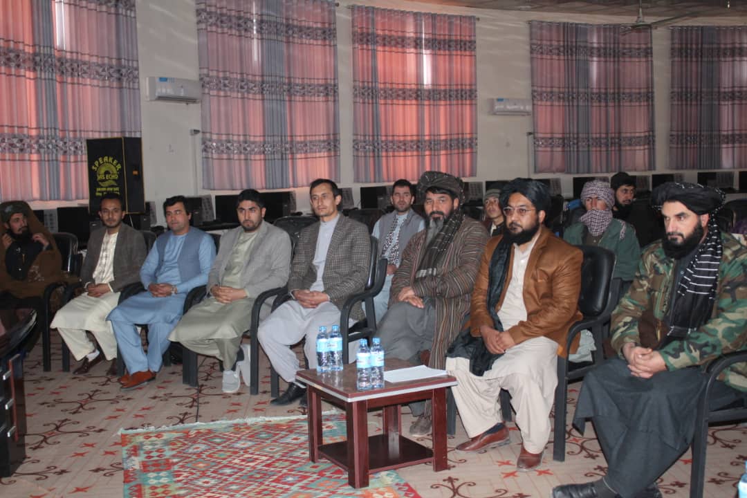 سرپرست وزارت زراعت، مالداری و آبیاری امارت اسلامی افغانستان از پوهنتون فاریاب دیدن نمود