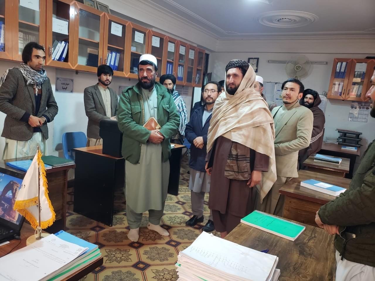 د لوړو زده کړو وزارت د داخلي پلټېې د رئیس په مشرۍ یوه پلاوي د بادغیس لوړو زده کړو او په دغه ولایت کې د حنظله او حکمت خصوصي لوړو زده کړو مؤسسو څخه لیدنه وکړه